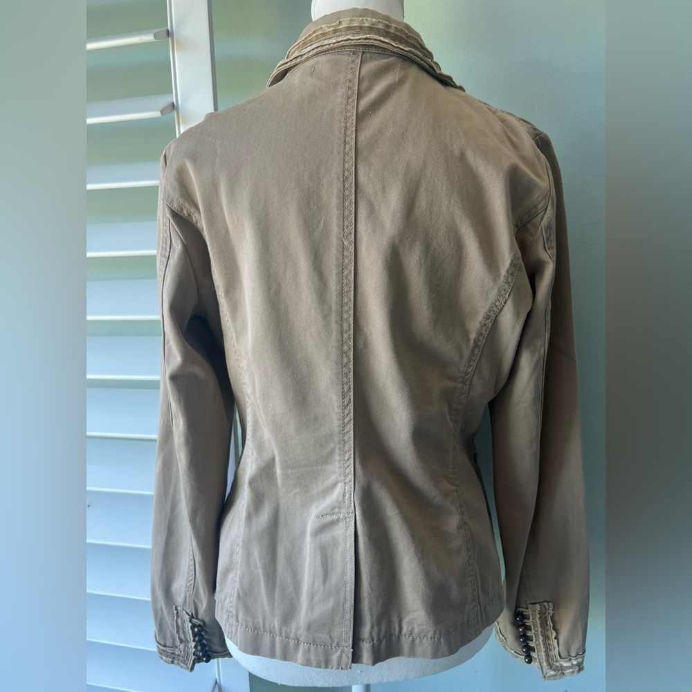 Women's Tan Jacket - Picture 5 of 9